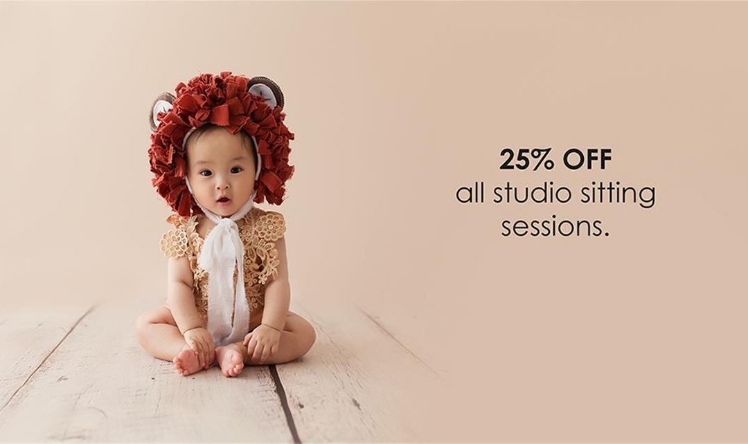 Sitter Sessions Sale- 25% OFF