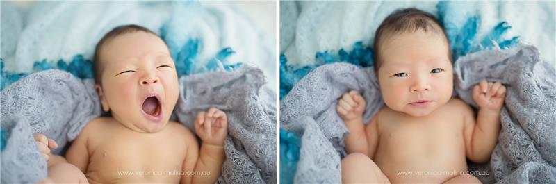 Newborn studio session- Brisbane baby photographer.