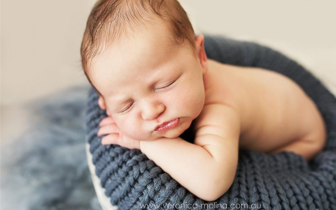 Brisbane Newborn Photographer| Gorgeous Baby Boy