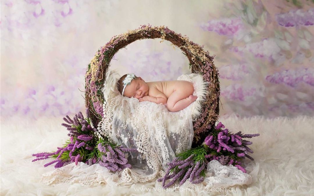 Newborn baby girl photo session | Brisbane Newborn Photographer